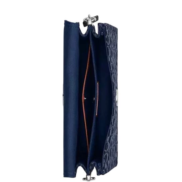 COACH SIGNATURE DENIM TABBY SHOULDER BAG 30 NWT - Picture 3 of 7